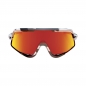 Preview: 100% Glendale Soft Tact Grey Camo-HiPER Red Brille