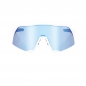 Preview: 100% S3 TotalEnergies Team Matte White/Metallic Blue-HiPER Blue Multilayer Brille
