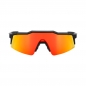 Preview: 100% Speedcraft SL Soft Tact Black-HiPER red Brille