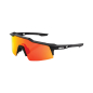 Preview: 100% Speedcraft SL Soft Tact Black-HiPER red Brille