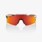 Preview: 100% Speedcraft SL Soft Tact Grey Camo-HiPER red Brille