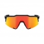 Preview: 100% Speedcraft Tall Soft Tact Black-HiPER Red Brille