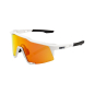 Preview: 100% Speedcraft Tall Soft Tact Off White-HiPER Red Brille