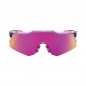 Preview: 100% Speedcraft XS Polished Translucent Grey-Purple Brille
