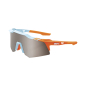 Preview: 100% Speedcraft XS Soft Tact Two Tone-HiPER Silver Brille