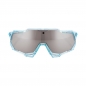 Preview: 100% Speedtrap Polished Translucent Mint-HiPER Silver Brille