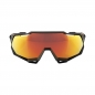 Preview: 100% Speedtrap soft tact black-HiPER Red Brille