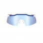 Preview: 100% Speedcraft SL TotalEnergies Team Matte White/Metallic Blue-HiPER Blue Multilayer Brille