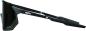 Preview: 100% HYPERCRAFT SQ Matte Black - Smoke Brille