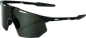 Preview: 100% HYPERCRAFT SQ Matte Black - Smoke Brille