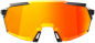 Preview: 100% KORBIN Gloss Metallic Black - HiPER Red Multilayer Mirror Brille