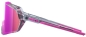 Preview: 100% KORBIN Polished Translucent Grey - Purple Multilayer Brille