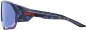 Preview: 100% Norvik Black Holographic - Hiper Blue Multilayer Mirror Brille