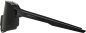 Preview: 100% S3 Gloss Black Matte Black - Black Mirror Brille