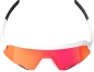 Preview: 100% Slendale Soft tact White - HiPER Red Multilayer Mirror Brille