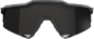 Preview: 100% Speedcraft Matte Black Gloss Black - Black Mirror Brille