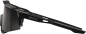 Preview: 100% Speedcraft Matte Black Gloss Black - Black Mirror Brille