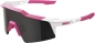 Preview: 100% Speedcraft SL Puddy Pink White - Smoke Brille