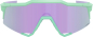 Preview: 100% Speedcraft Tall Soft Tact Mint - HiPER Lavender Lens Brille