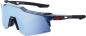 Preview: 100% Speedcraft XS Black Holographic - HiPER Blue Multilayer Mirror Brille