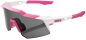 Preview: 100% Speedcraft XS Puddy Pink White - Smoke Brille
