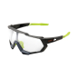 Preview: 100% Speedtrap soft tact cool grey/photochromic clear-smoke Brille