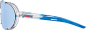 Preview: 100% Westcraft+ Brille Jorge Martin SE Polished Clear - HiPER® Blue Multilayer Mirror Lens Brille