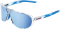 Preview: 100% Westcraft+ Brille Jorge Martin SE Polished Clear - HiPER® Blue Multilayer Mirror Lens Brille