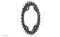 Preview: absolute Black Oval Shimano XT M8000/SLX M7000 32 Zähne black Kettenblatt/HG 12 fach Kette