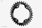 Preview: absolute Black Oval Shimano XTR M9000/9020 34 Zähne black Kettenblatt