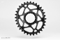 Preview: absolute Black Race Face Oval Cinch 32 Zähne black Kettenblatt