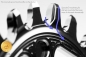 Preview: absolute Black Oval Shimano XTR M9000/9020 32 Zähne black Kettenblatt