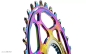 Preview: absolute Black Oval Shimano XTR M9100/9120/XT M8100/SLX M7100 30 Zähne rainbow Kettenblatt