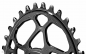 Preview: absolute Black Race Face Oval Boost Cinch 30 Zähne black Shimano HG 12fach Kettenblatt