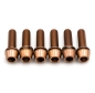 Preview: Better Bolts Deity Copperhead Vorbau M6x19mm Titan Schrauben-Kit copper