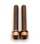 Preview: Better Bolts Enve Sattelstütze Klemmschrauben Kit Titan copper