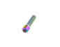 Preview: Better Bolts Titan Schraube Lekergriffe M4x10 rainbow oil slick