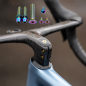 Preview: Better Bolts Specialized Roval Rapide/Roval Alpinist II Integrated Cockpit Titan Schrauben-Kit rainbow
