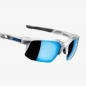 Preview: 100% Speedcoupe matte white Brille
