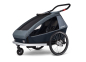 Preview: Croozer Kid VAAYA 2 Fahrradanhänger graphite blue