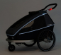 Preview: Croozer Kid VAAYA 2 Fahrradanhänger graphite blue