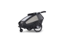 Preview: Croozer Kid YUUNA 2 Fahrradanhänger moonlight black