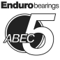 Preview: Enduro Bearings Rillenkugellager 61803 abec5