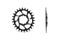 Preview: Garbaruk Sram GXP/DUB Oval Boost 30 Zähne black Kettenblatt