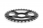 Preview: Garbaruk Shimano XTR M9100/XT M8100/SLX M7100/Deore M6100 Oval 34 Zähne black Kettenblatt