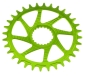 Preview: Garbaruk Shimano XT M8100/8120 SLX M7100/7120 Deore M6100 Round 30 Zähne green Kettenblatt