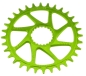 Preview: Garbaruk Shimano XT M8100/8120 SLX M7100/7120 Deore M6100 Round 30 Zähne green Kettenblatt