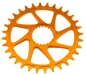 Preview: Garbaruk Shimano XT M8100/8120 SLX M7100/7120 Deore M6100 Round 30 Zähne orange Kettenblatt