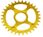 Preview: Garbaruk Shimano XTR M9100/XT M8100/SLX M7100/Deore M6100 Round 34 Zähne gold Kettenblatt