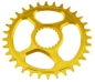 Preview: Garbaruk Shimano XTR M9100/XT M8100/SLX M7100/Deore M6100 Round 34 Zähne gold Kettenblatt